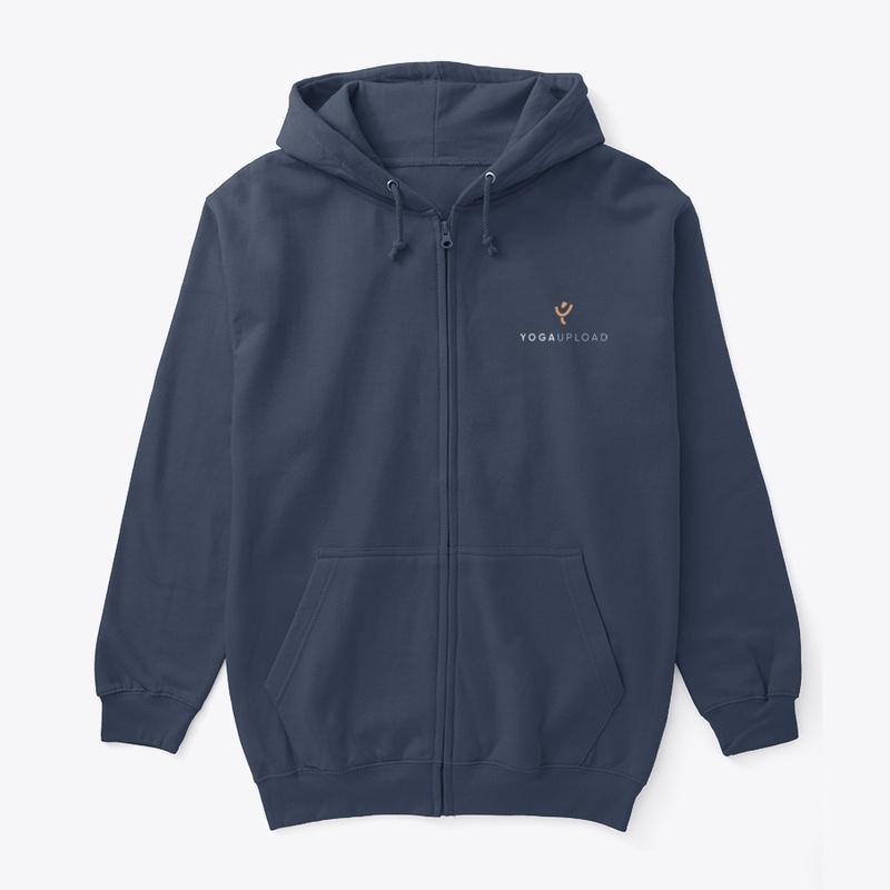 Yoga Upload Zip Hoodie (Unisex)